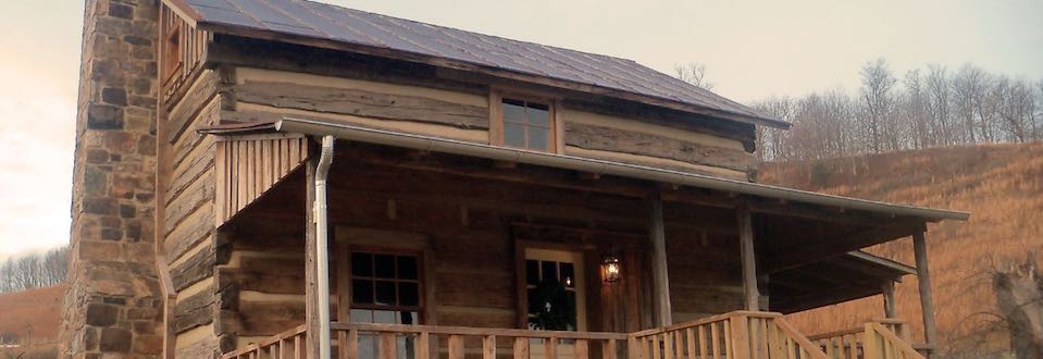 Big picture of Log Home - After restoration